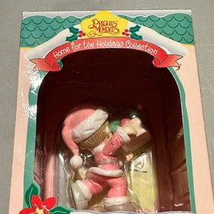 Precious Moments Ornament Winter Wonderland Child With Christmas Decor VTG 1996